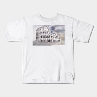 Hand drawn Colosseum Kids T-Shirt